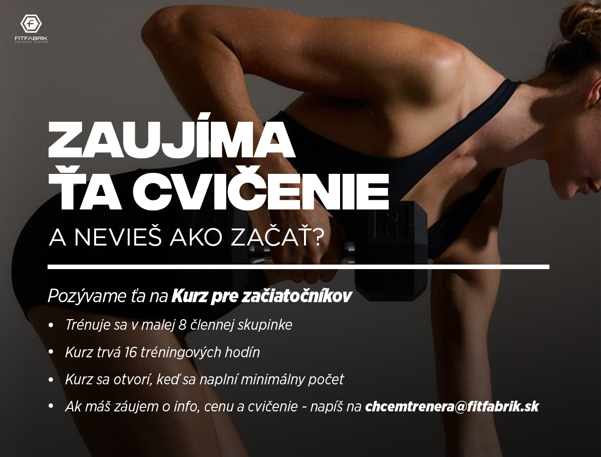 FitFabrik - kurz pre začiatočníkov