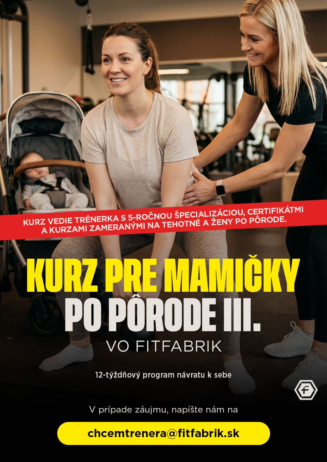 FitFabrik- kurz pre mamicky po pôrode