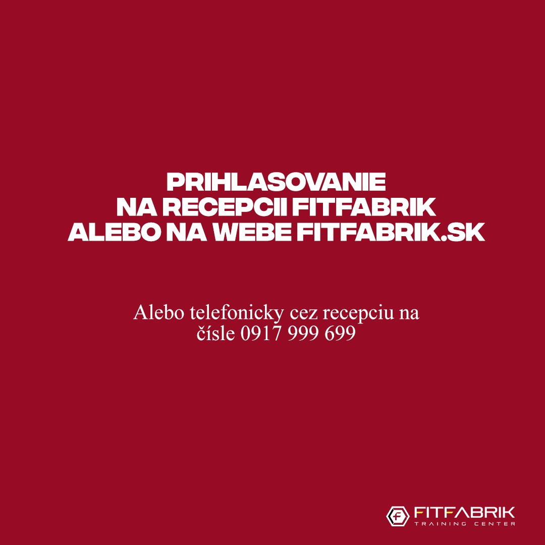 FitFabrik - Tréningy v malej skupinke